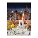 Washington Square Park – 1000 Piece Stephen Wilkes Jigsaw Puzzle Featuring Beautiful Day To Night Photography Of Iconic NYC Park