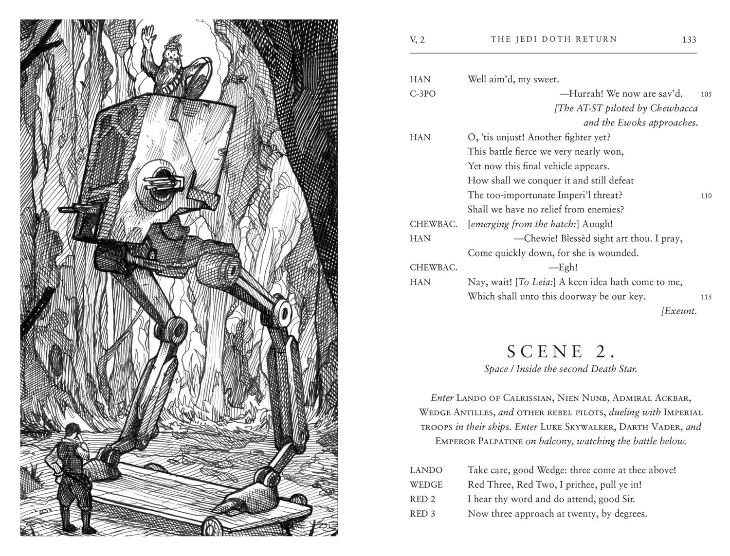 William Shakespeare's The Jedi Doth Return: Star Wars Part the Sixth