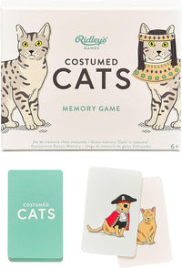 Costumed Cats Memory Card Game