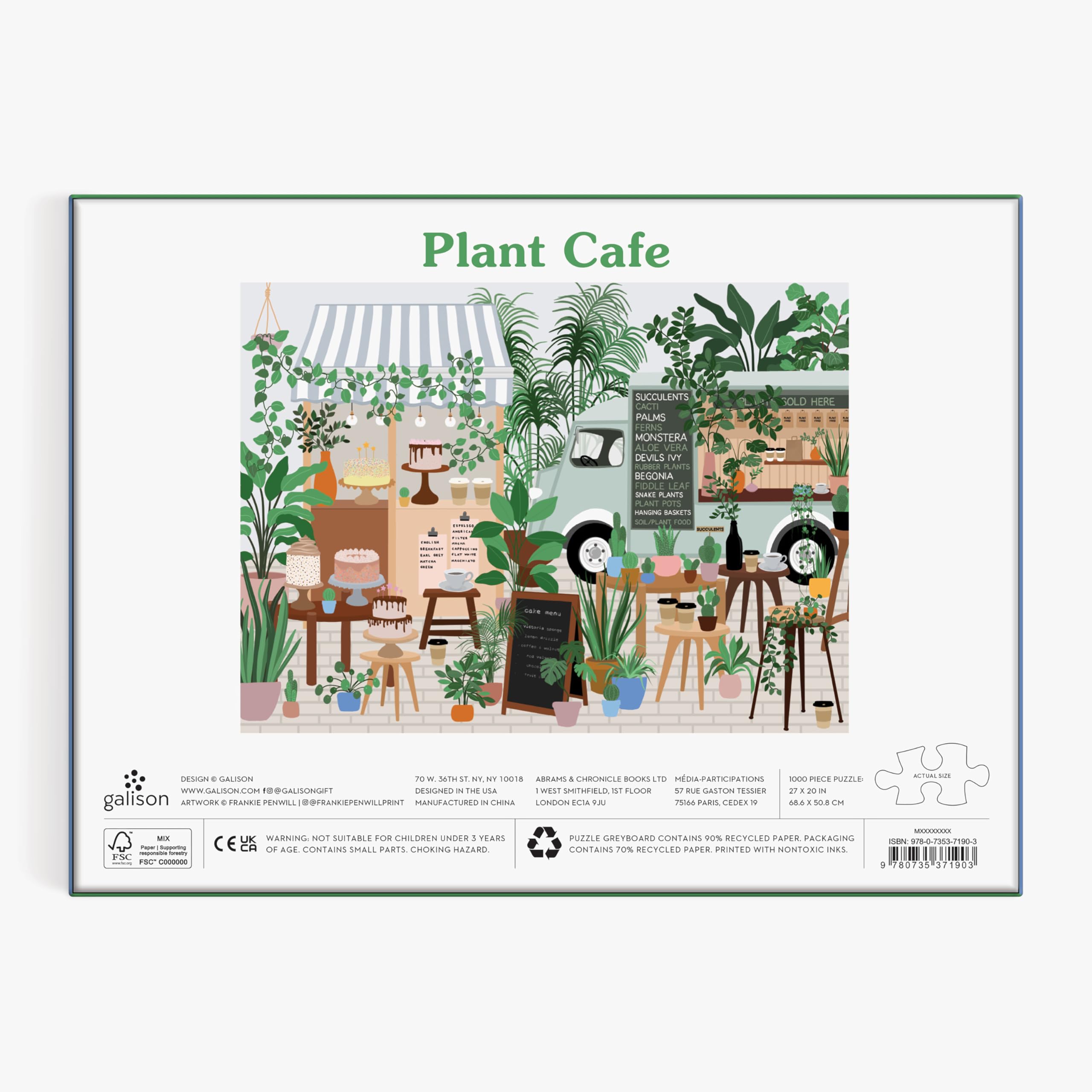 Plant Cafe 1000 Piece Puzzle