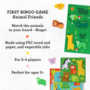 First Bingo Game – Animal Friends