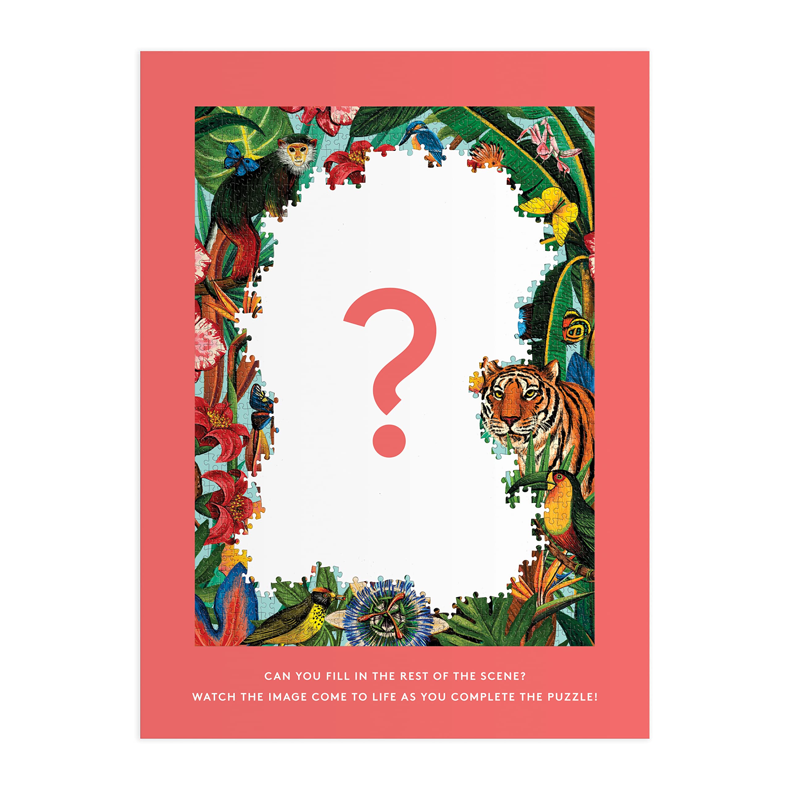 Wild Tropics 1000 Piece Surprise Puzzle