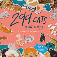 299 Cats (and a dog): A Feline Cluster Puzzle