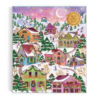 Snowcap Village 1000 Piece Foil Puzzle