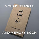 Canvas One Line a Day: A Five-Year Memory Journal