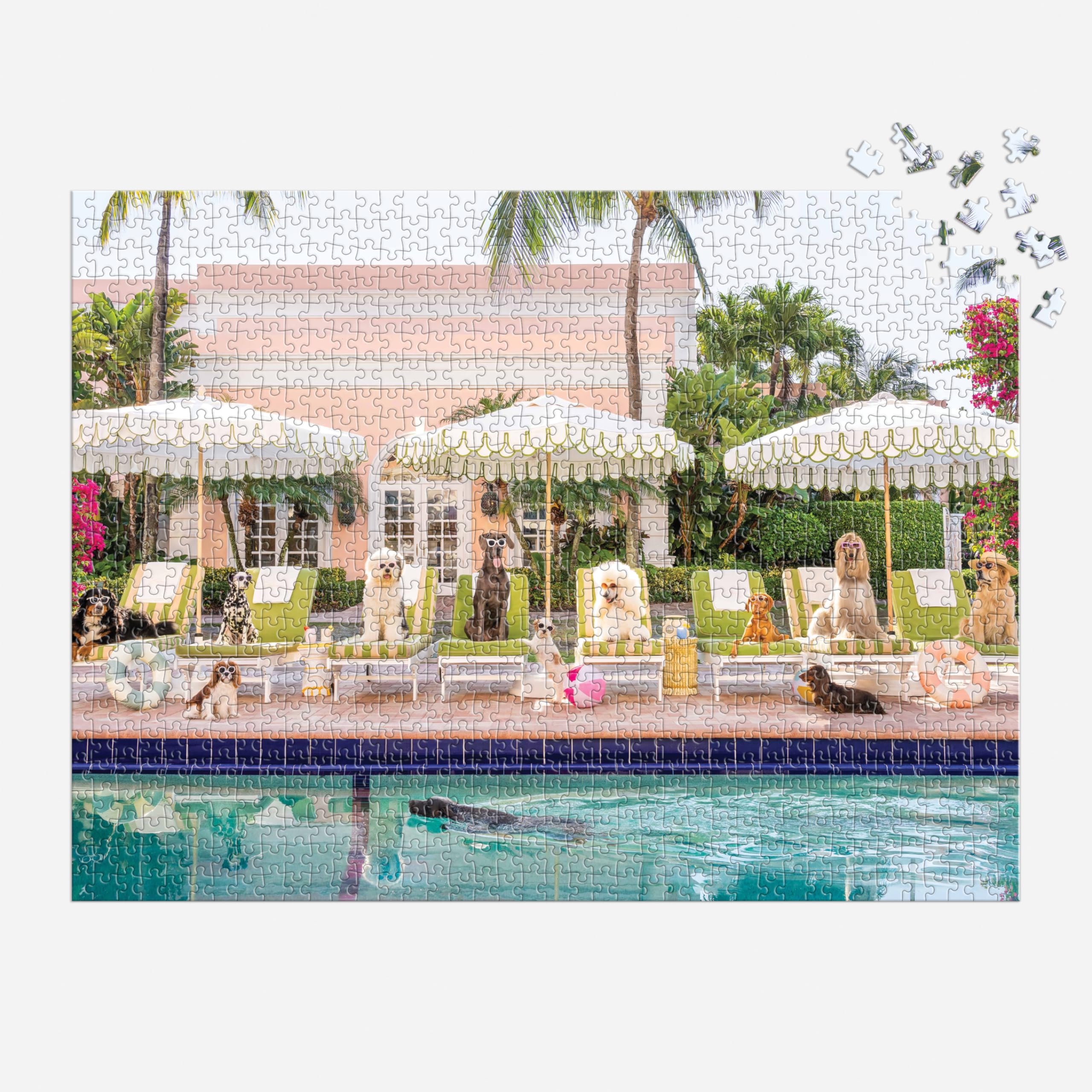 Gray Malin Palm Beach 1000 Piece Book Box Puzzle