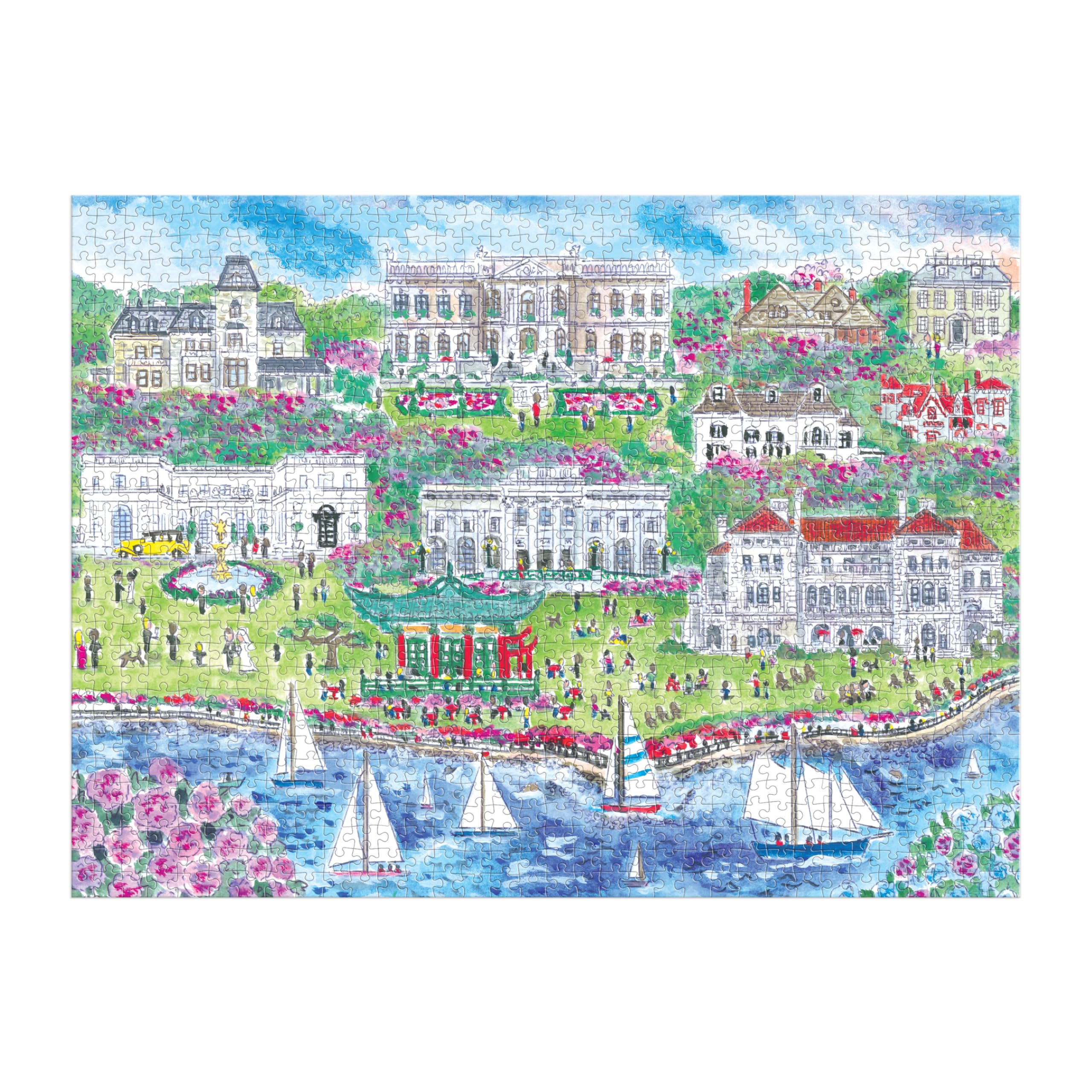 Michael Storrings Newport Mansions 1000pc Puzzle