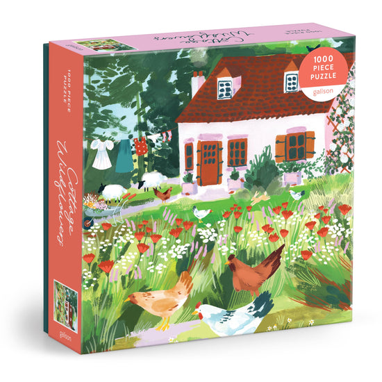 Cottage Wildflowers – 1000 Piece Jigsaw Puzzle