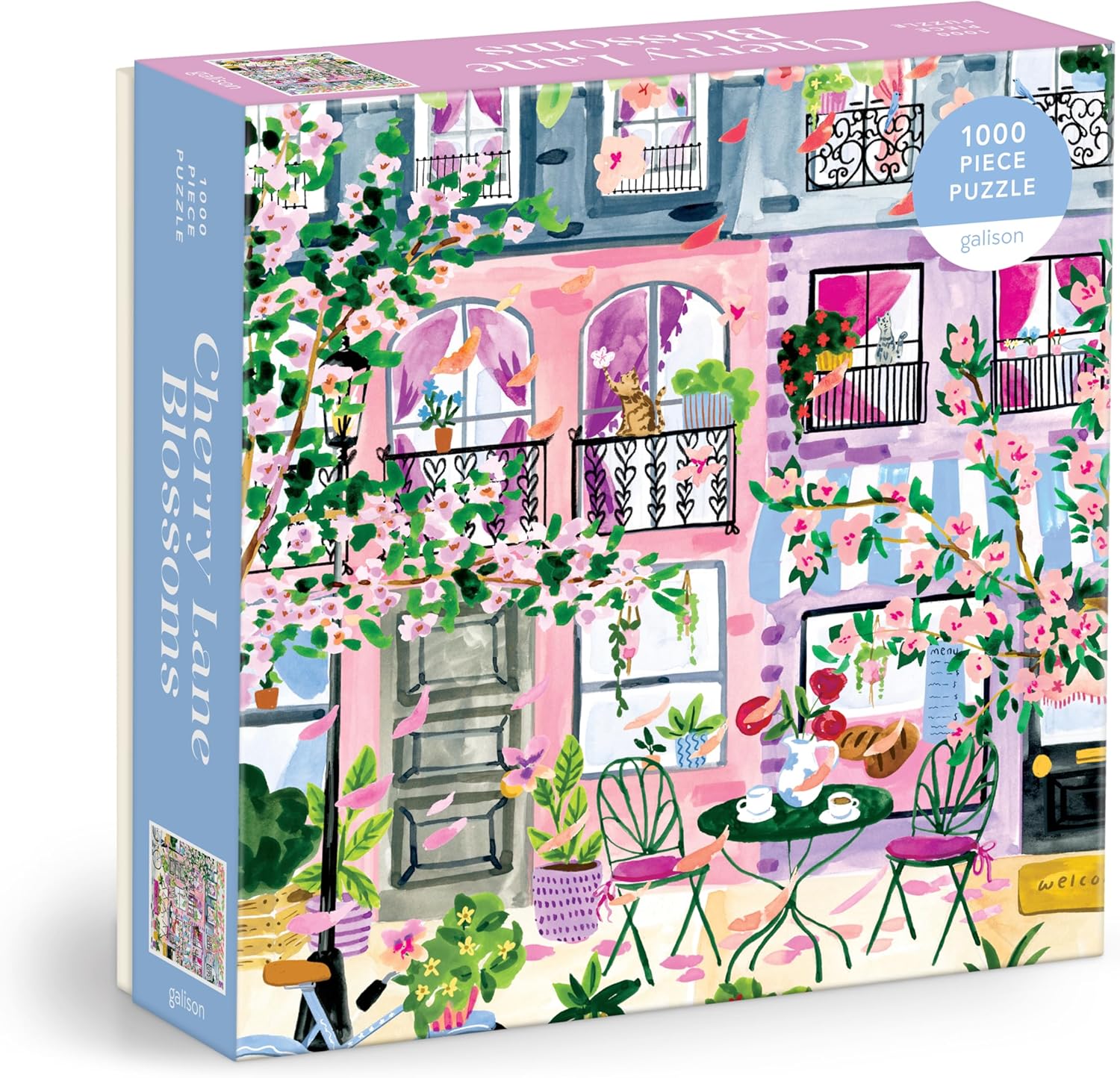 Cherry Lane Blossoms – 1000 Piece Jigsaw Puzzle