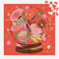 Crystal Flower Ball 500 Piece Foil Puzzle