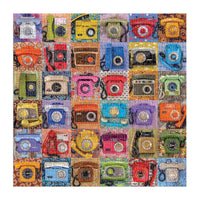 Eastern Bloc Telephones Jigsaw Puzzle, Multicoloured, 500 Pieces