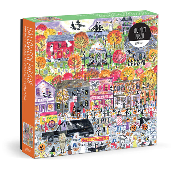 Halloween Parade – 500 Piece Michael Storrings Jigsaw Puzzle