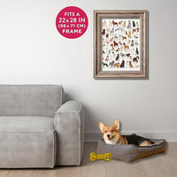 Dog Lovers Jigsaw Puzzle, White, 1000 Piece