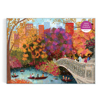 Joy Laforme Autumn on Bow Bridge 1000 Piece Puzzle