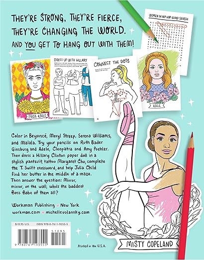 Boss Babes: A Coloring and Activity Book for Grown-Ups