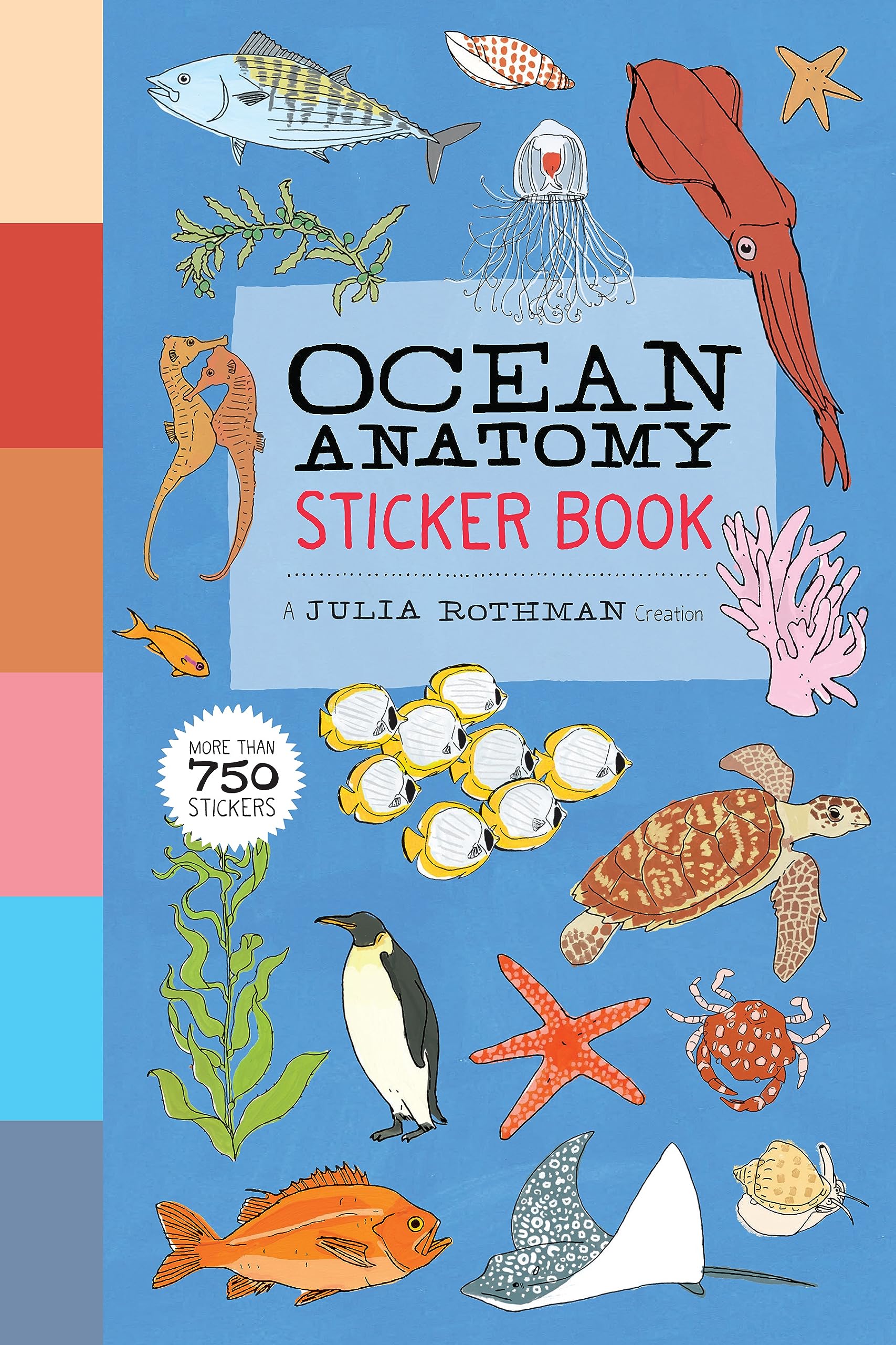 Ocean Anatomy Sticker Book
