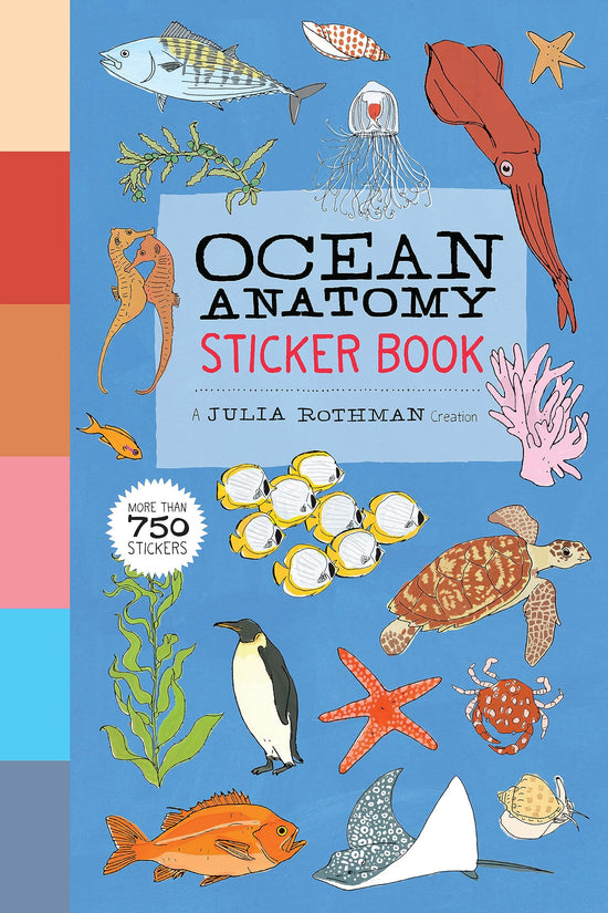 Ocean Anatomy Sticker Book