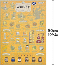 Whisky Lover's 500 Piece Jigsaw Puzzle, Yellow