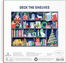 Deck The Shelves – 1000 Piece Puzzle Fun and Challenging Activity with Bright and Bold Artwork of A Christmas Holiday Shelf for Adults and Families