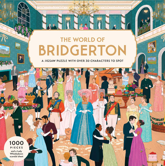 The World of Bridgerton: A 1000-piece jigsaw puzzle with over 30 characters to spot