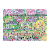 Easter Egg Hunt – 1000 Piece Michael Storrings Puzzle Featuring The Spirit Of Easter Festivities At A Whimsical Park, [Various]