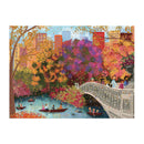 Joy Laforme Autumn on Bow Bridge 1000 Piece Puzzle