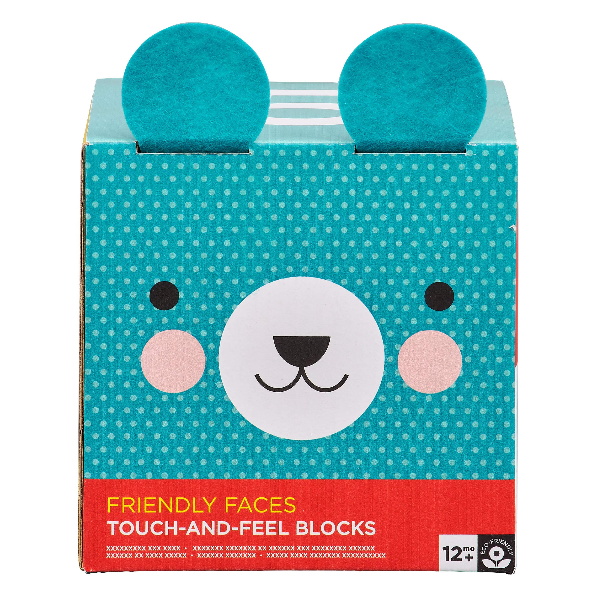 Friendly Faces Touch-and-Feel Nesting Blocks