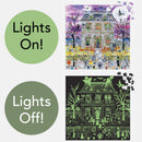 Haunted House 500 Piece Glow in the Dark Puzzle