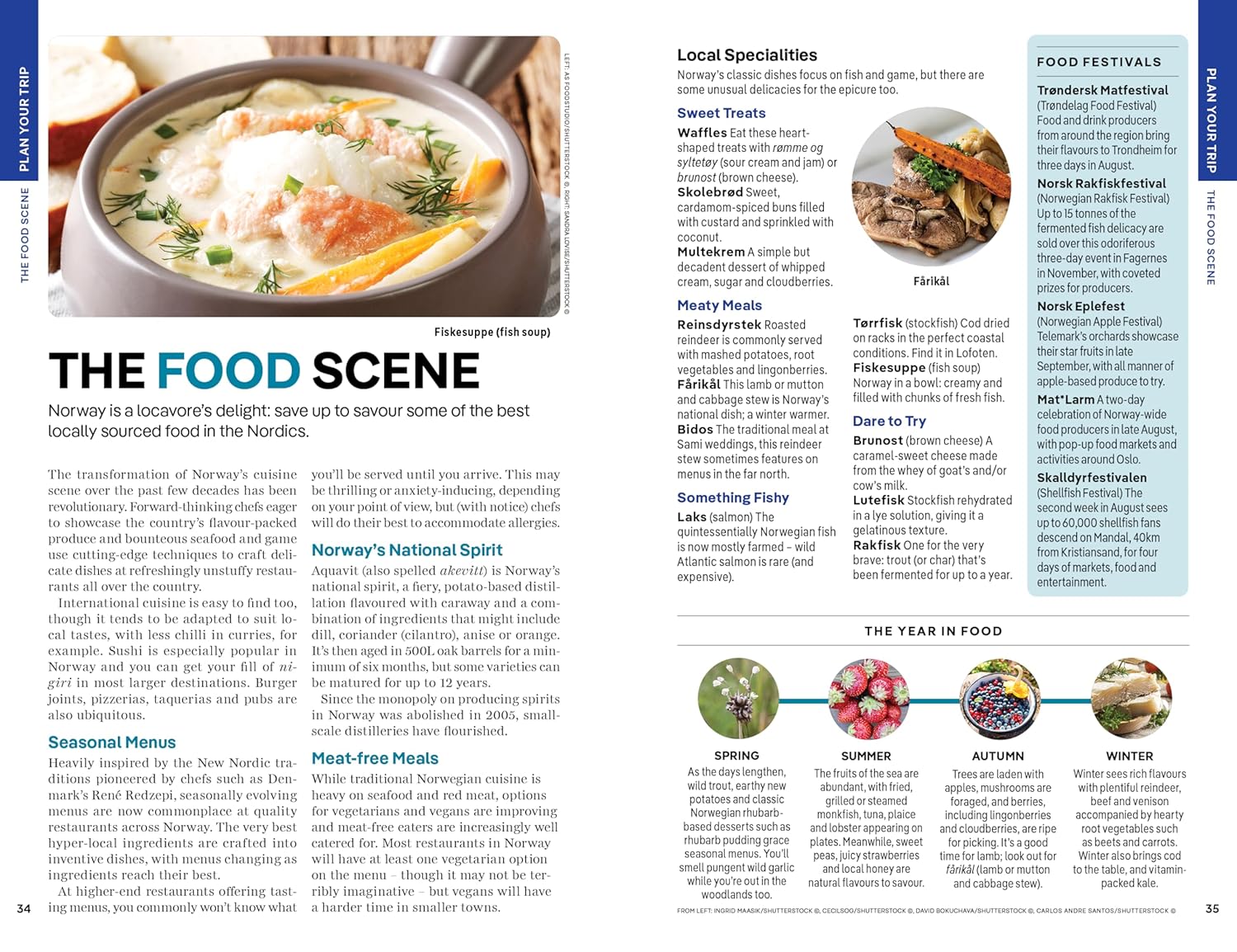 Lonely Planet Norway: Detailed Itineraries