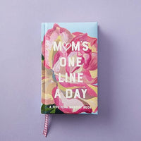 Mum's Floral One Line a Day: A Five-Year Memory Book