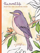 Sweet Life Painting and Coloring Book