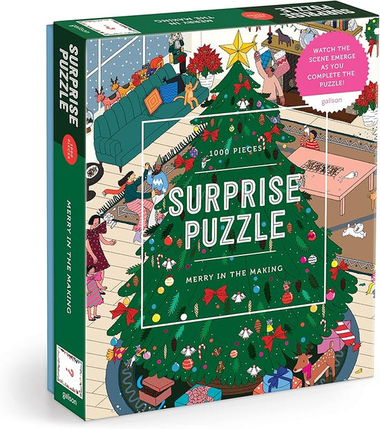 Merry In The Making – 1000 Piece Surprise Jigsaw Puzzle