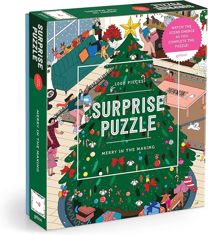 Merry In The Making – 1000 Piece Surprise Jigsaw Puzzle