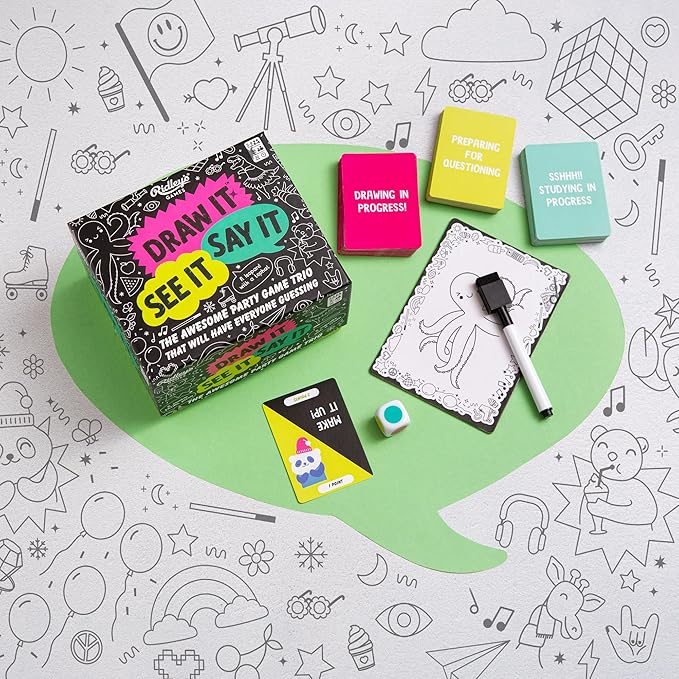 Draw It, See It, Say It Game