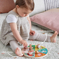 Farm Animals Wooden Sliding Maze