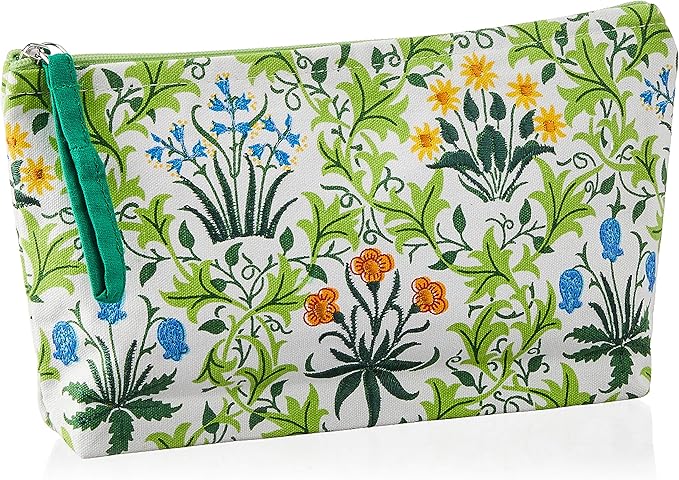 William Morris Celandine Embroidered Pouch