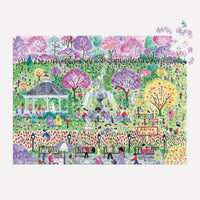 Easter Egg Hunt – 1000 Piece Michael Storrings Puzzle Featuring The Spirit Of Easter Festivities At A Whimsical Park, [Various]