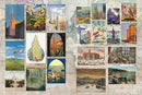 Epic Journeys and Grand Tours Travel Sticker, Color and Activity Book