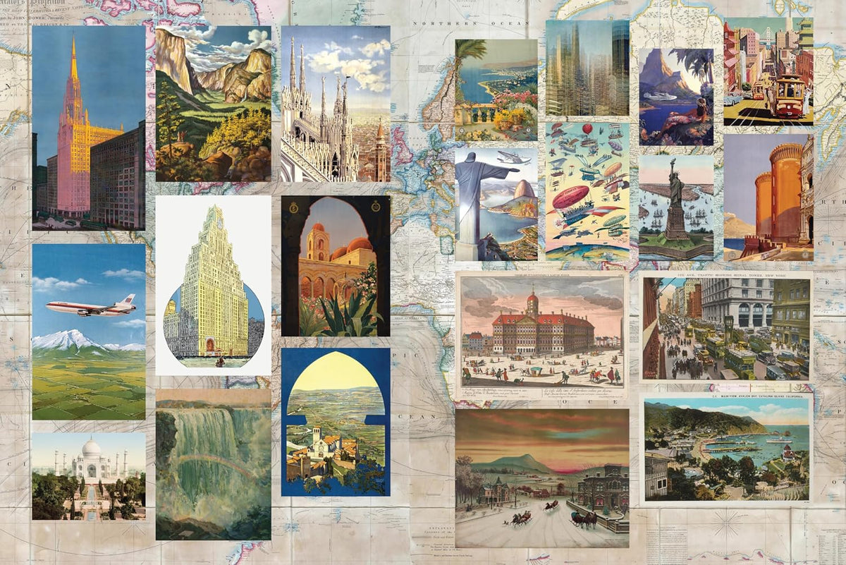 Epic Journeys and Grand Tours Travel Sticker, Color and Activity Book