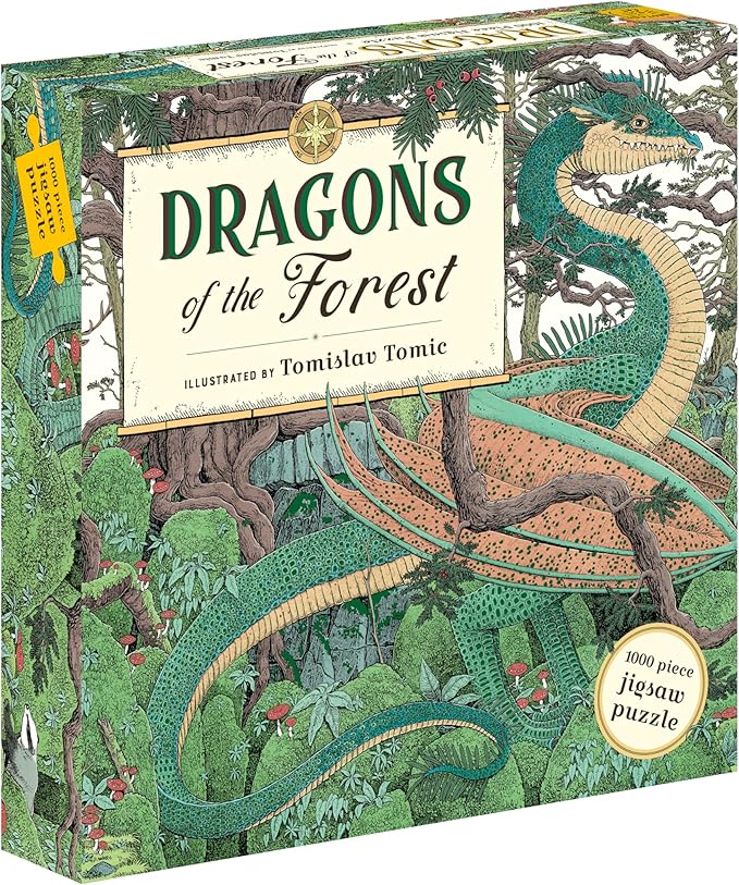 Dragons of the Forest: A 1000 Piece Jigsaw Puzzle