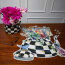 MacKenzie-Childs Blooming Kettle 750 Piece Shaped Puzzle