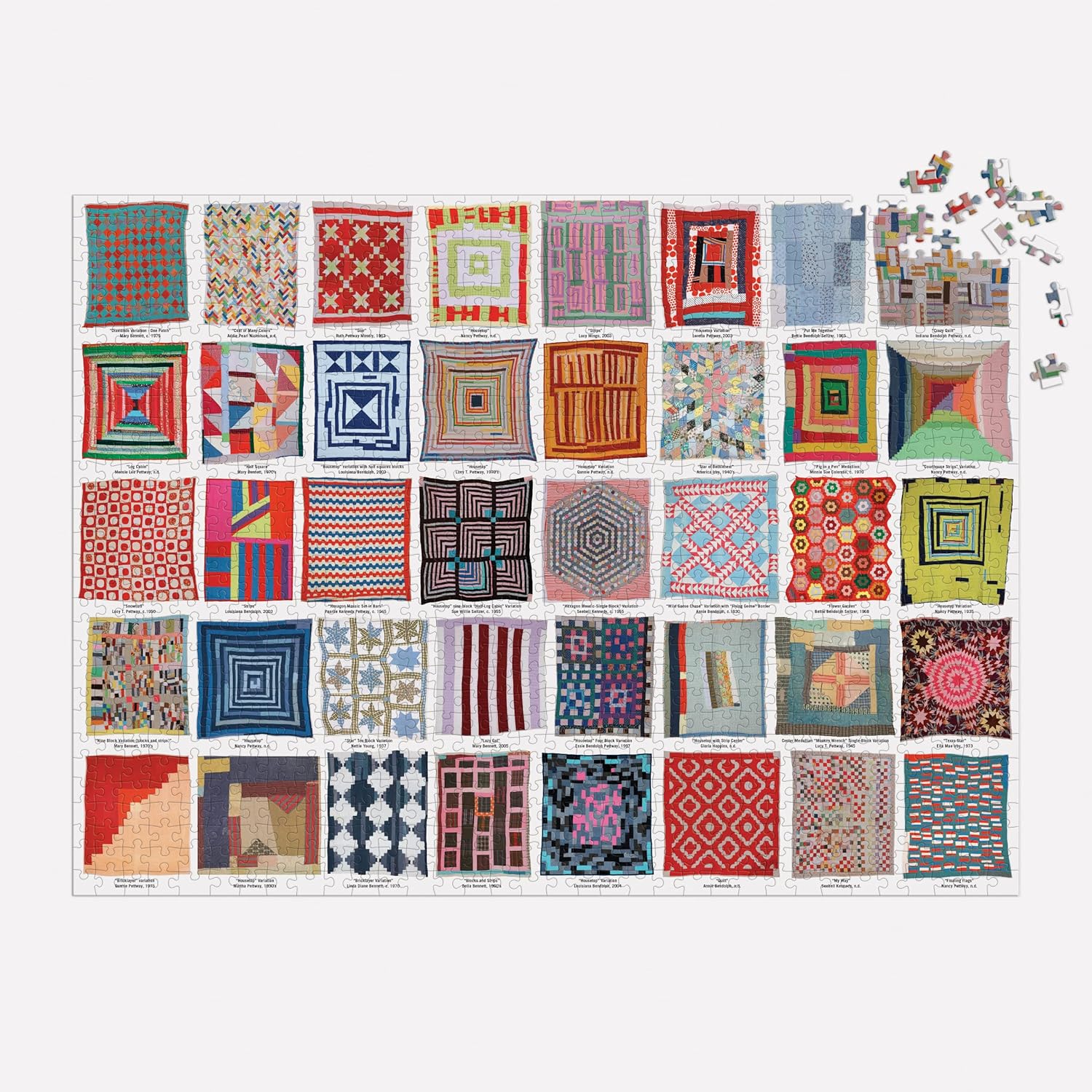 Quilts of Gee’s Bend 1000 Piece Puzzle