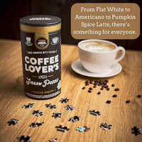 Coffee Lover's Jigsaw Puzzle pour Amateur de café 500 pièces Multicolore