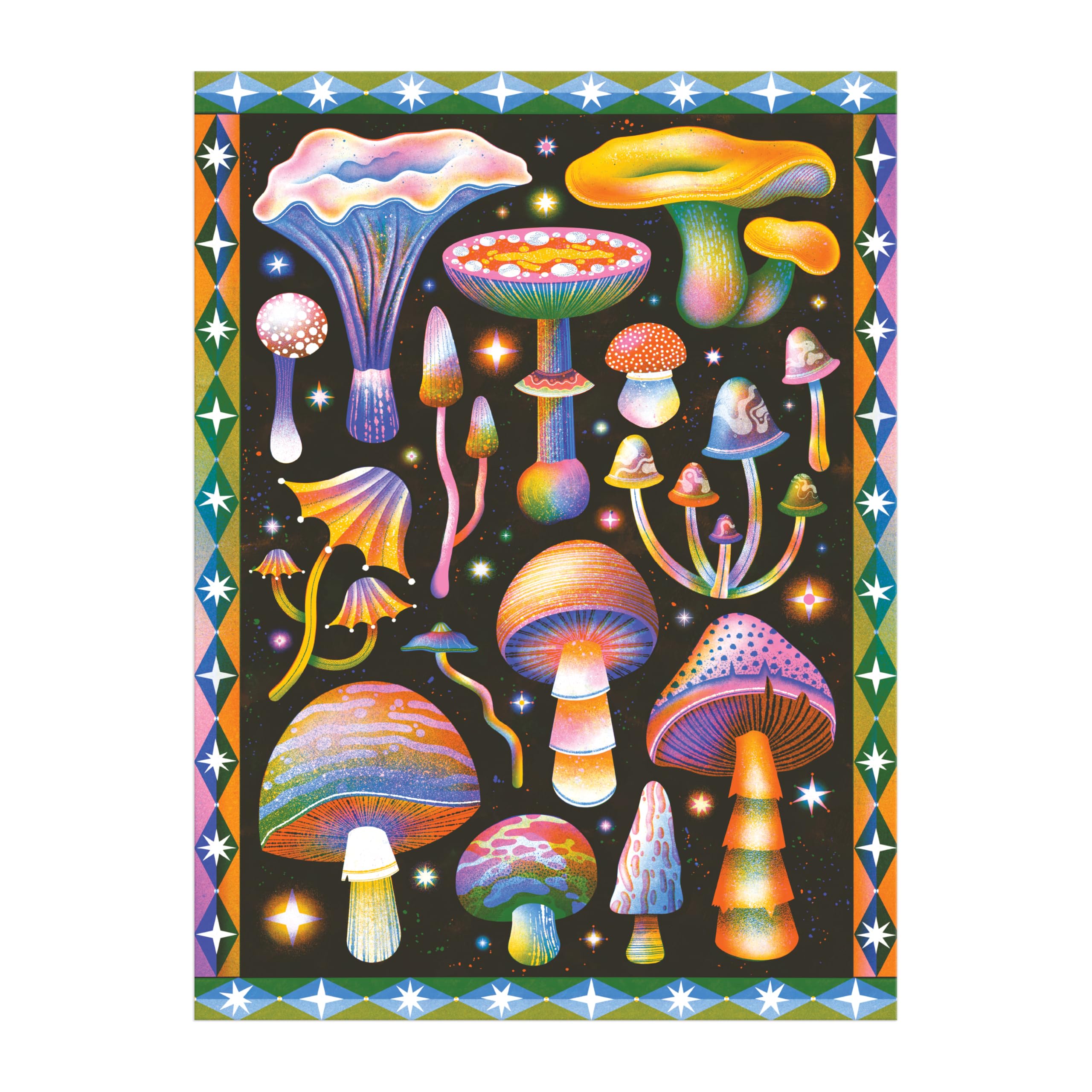 Cosmic Mushrooms 1000 Piece Puzzle