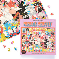 The World of Freddie Mercury 1000 Piece Puzzle: A Jigsaw Puzzle