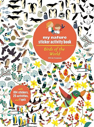 Birds of the World: My Nature Sticker Activity Book: 1