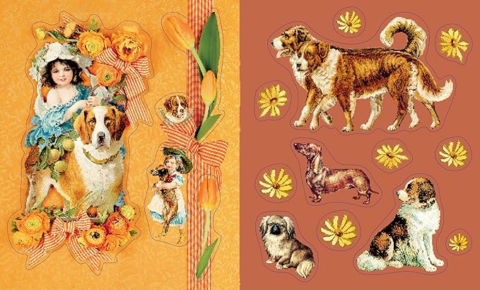 Cynthia Hart's Victoriana Dogs: The Sticker Book: 340 Captivating Stickers