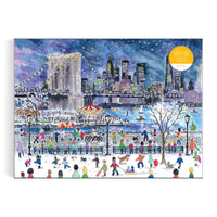 Snowfall Over New York City 1000 Piece Puzzle