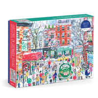 Michael Storrings Christmas in Greenwich Village 1000 Piece Puzzle