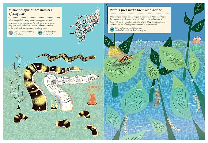 Inventive Animals: My Nature Sticker Activity Book: 1